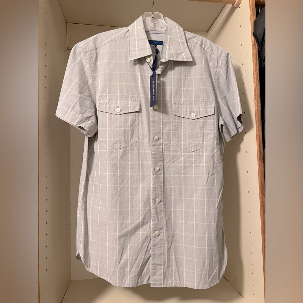 New Mens Martin + OSA Button Down shirt Medium